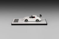 Thumbnail for Micro Turbo 1:64 Custom Honda S2000 Spoon Racing Grand Prix White w/ Opening Hood