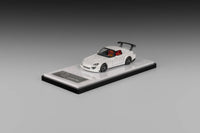 Thumbnail for Micro Turbo 1:64 Custom Honda S2000 Spoon Racing Grand Prix White w/ Opening Hood