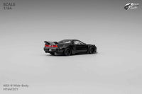 Thumbnail for Micro Turbo 1:64 Custom NSX Wide Body - Gloss Black