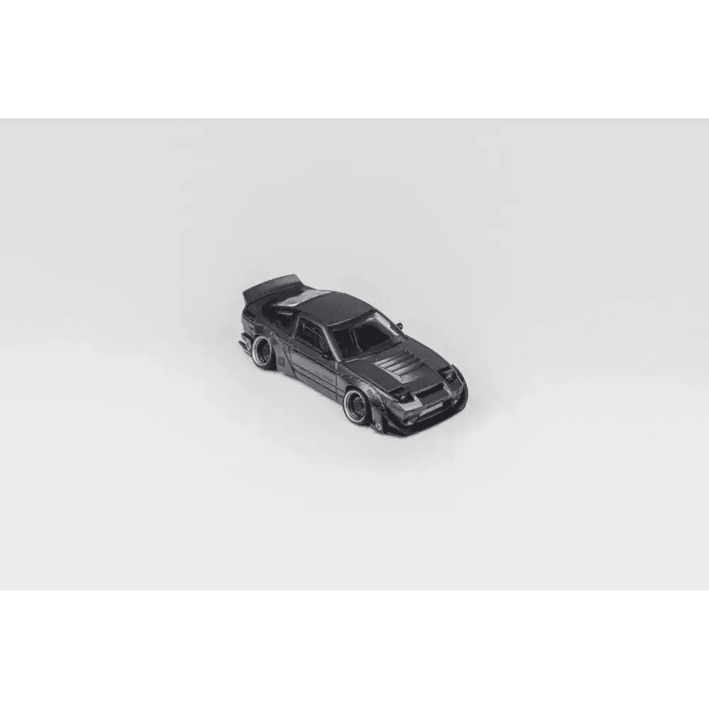 Micro Turbo 1:64 Custom Rocket Bunny Nissan 180SX - Matte Grey