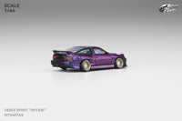 Thumbnail for Micro Turbo 1:64 Custom Rocket Bunny Nissan 180SX - Purple GMHS Special Edition