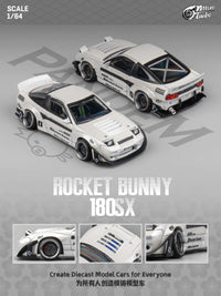 Thumbnail for Micro Turbo 1:64 Custom Rocket Bunny Nissan 180SX - White