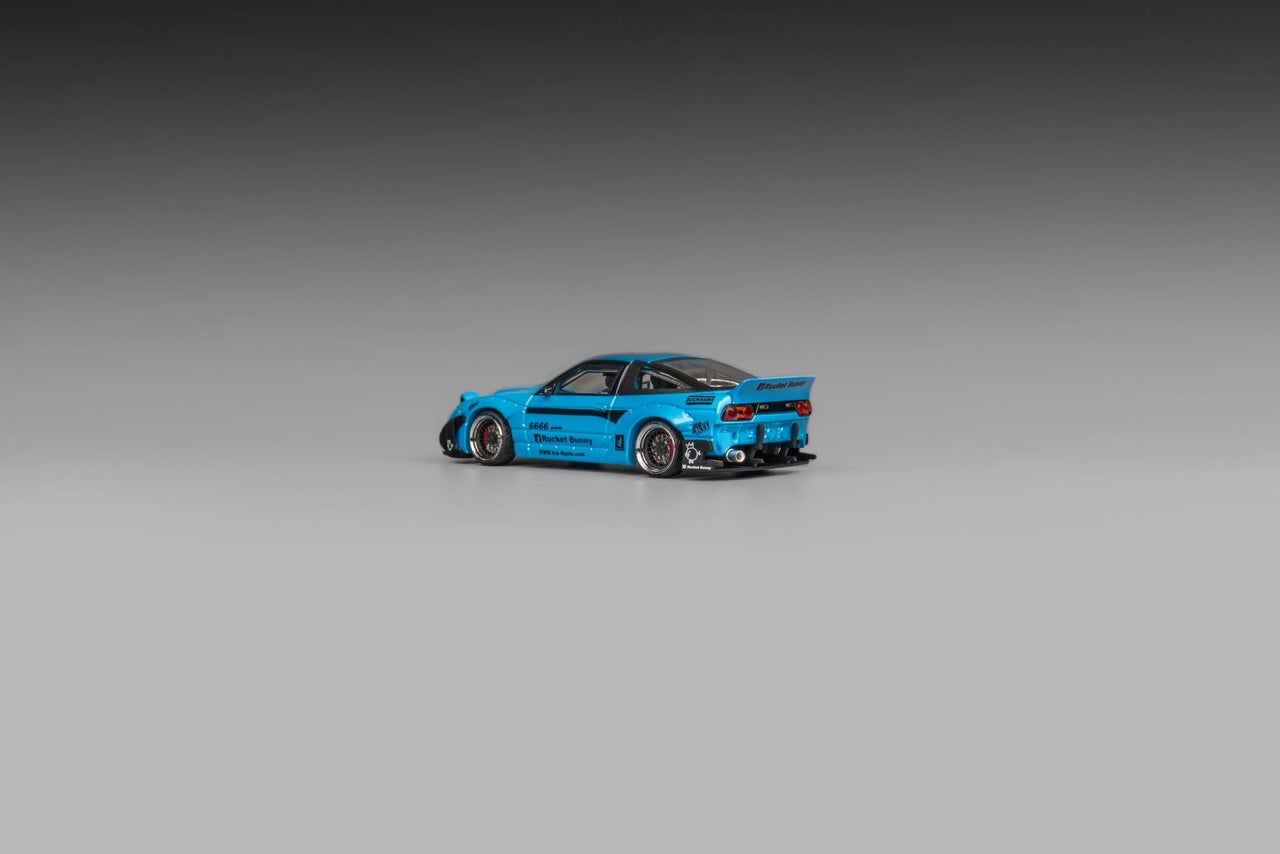 Micro Turbo 1:64 Custom Rocket Bunny Nissan 180SX - BABY BLUE