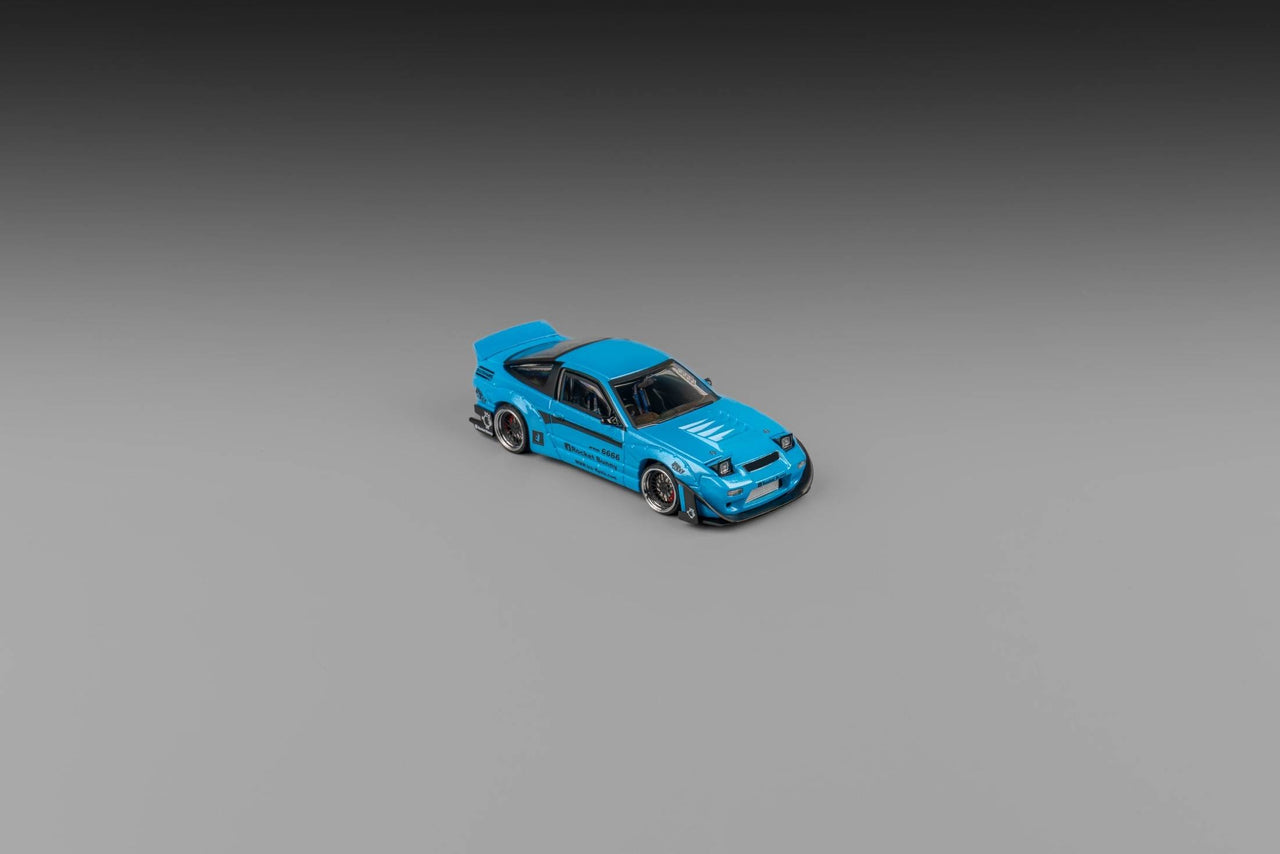 Micro Turbo 1:64 Custom Rocket Bunny Nissan 180SX - BABY BLUE