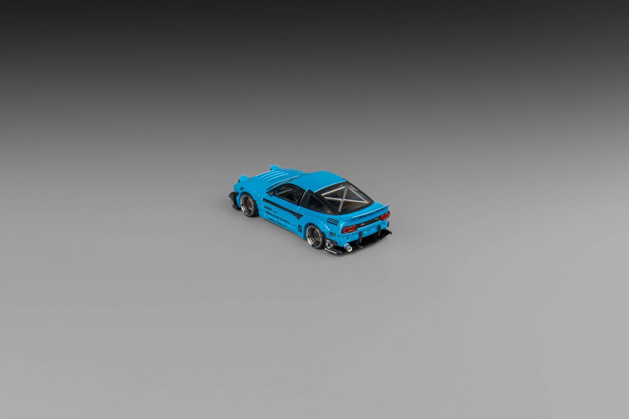 Micro Turbo 1:64 Custom Rocket Bunny Nissan 180SX - BABY BLUE