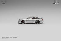 Thumbnail for Micro Turbo 1:64 Custom Rocket Bunny Nissan 180SX - Metallic Silver