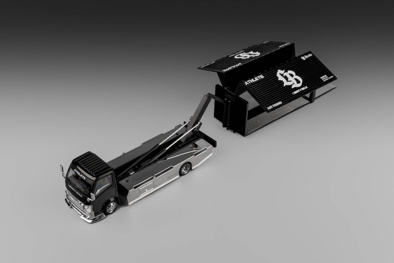 Micro Turbo 1:64 Custom Wing Truck LIBERTY WALK ALL IN TUNING EXCLUSIVE