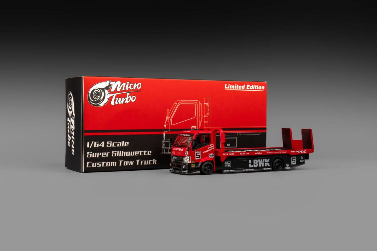 Micro Turbo 1:64 Super Silhouette Custom Tow Truck