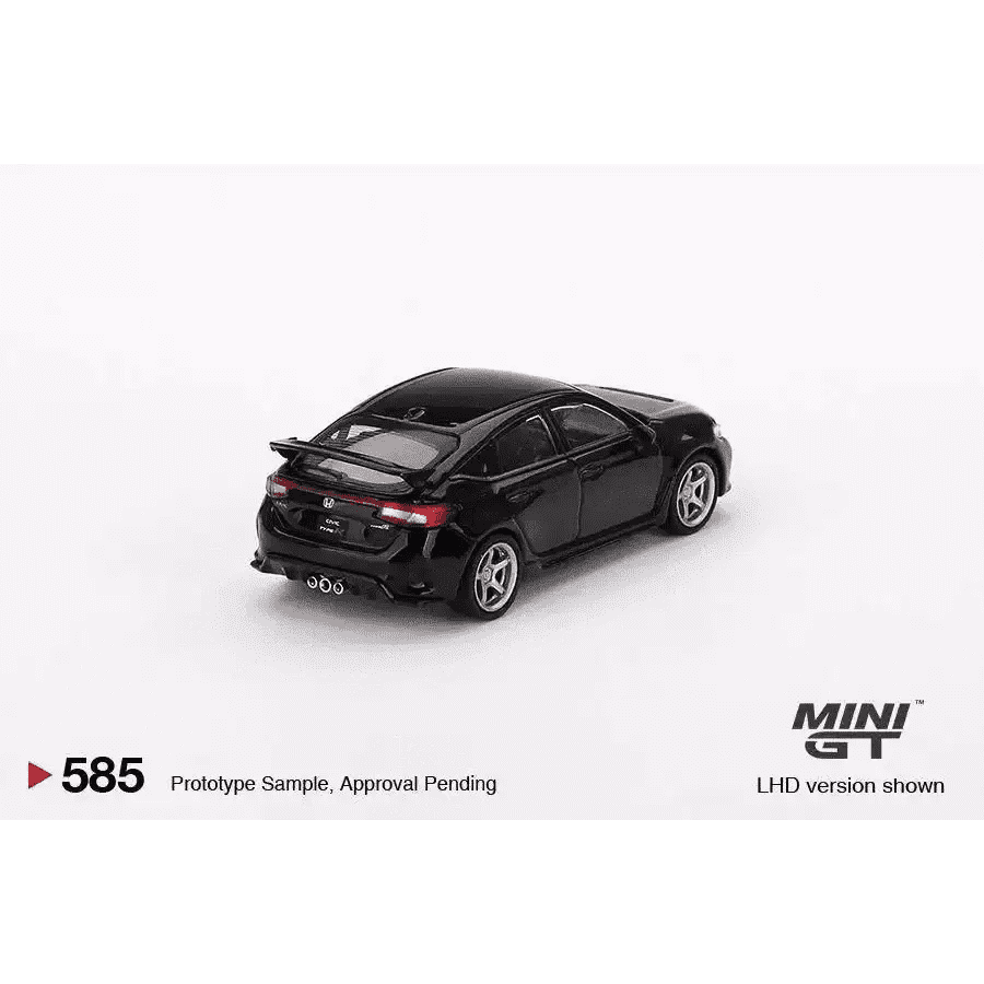 Mini GT 1:64 2023 Honda Civic Type R FL5 w/ Advan GT Wheels Crystal Black Pearl MGT00585-R