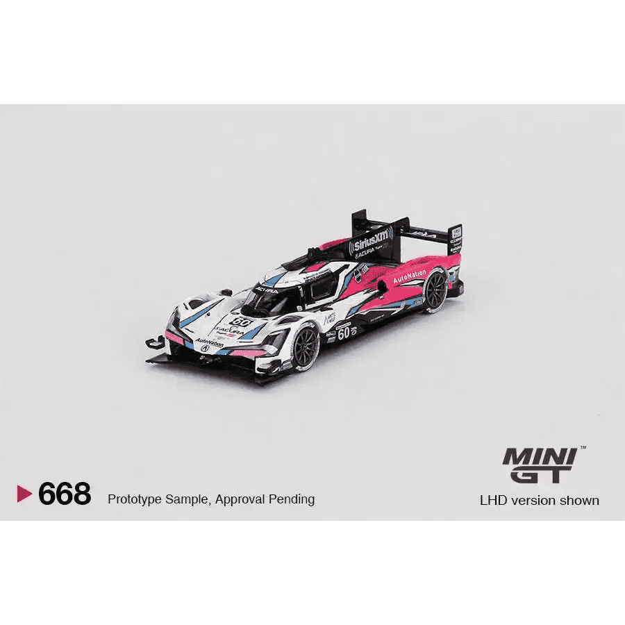 Mini GT 1:64 Acura ARX-06 GTP #60 Meyer Shank Racing 2023 IMSA Daytona 24 Hrs MGT00668