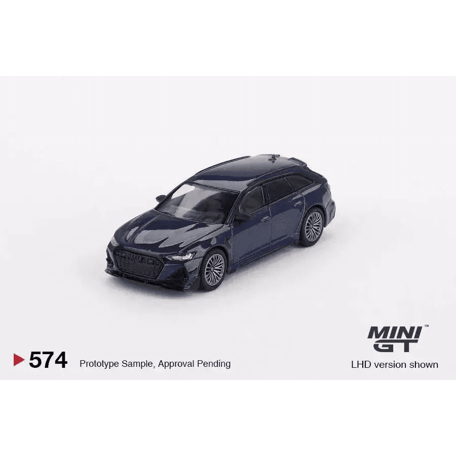 Mini GT 1:64 Audi ABT RS6-R Navarra Blue Metallic MGT00574-L