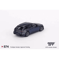 Thumbnail for Mini GT 1:64 Audi ABT RS6-R Navarra Blue Metallic MGT00574-L