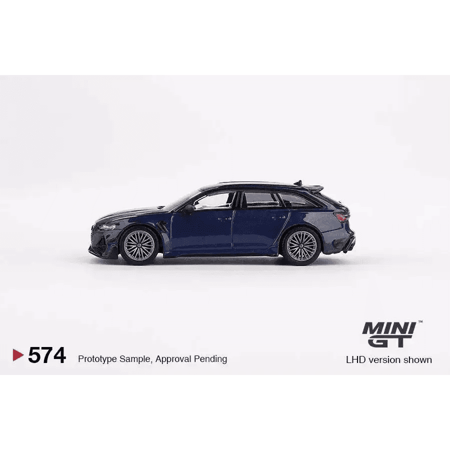 Mini GT 1:64 Audi ABT RS6-R Navarra Blue Metallic MGT00574-L