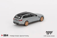 Thumbnail for Mini GT 1:64 BMW M3 Competition Touring Brooklyn Grey MGT00864-R