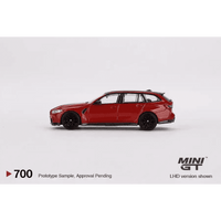 Thumbnail for Mini GT 1:64 BMW M3 Competition Touring Toronto Red Metallic MGT00700-R