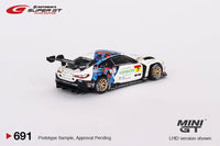 Thumbnail for Mini GT 1:64 BMW M4 GT3 #7 M Team Studie x CRS 2023 SUPER GT SERIES Japan Exclusive MGT00691-L