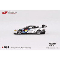 Thumbnail for Mini GT 1:64 BMW M4 GT3 #7 M Team Studie x CRS 2023 SUPER GT SERIES Japan Exclusive MGT00691-L