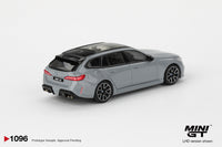 Thumbnail for Mini GT 1:64 BMW M5 Touring G99 Brooklyn Grey Metallic MGT01096-R