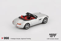 Thumbnail for Mini GT 1:64 BMW Z8 SIlver MGT00998-L