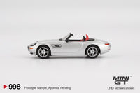 Thumbnail for Mini GT 1:64 BMW Z8 SIlver MGT00998-L