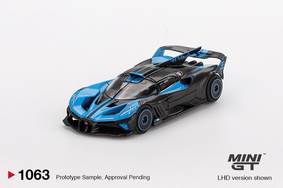 Mini GT 1:64 Bugatti Bolide Presentation MGT01063-L