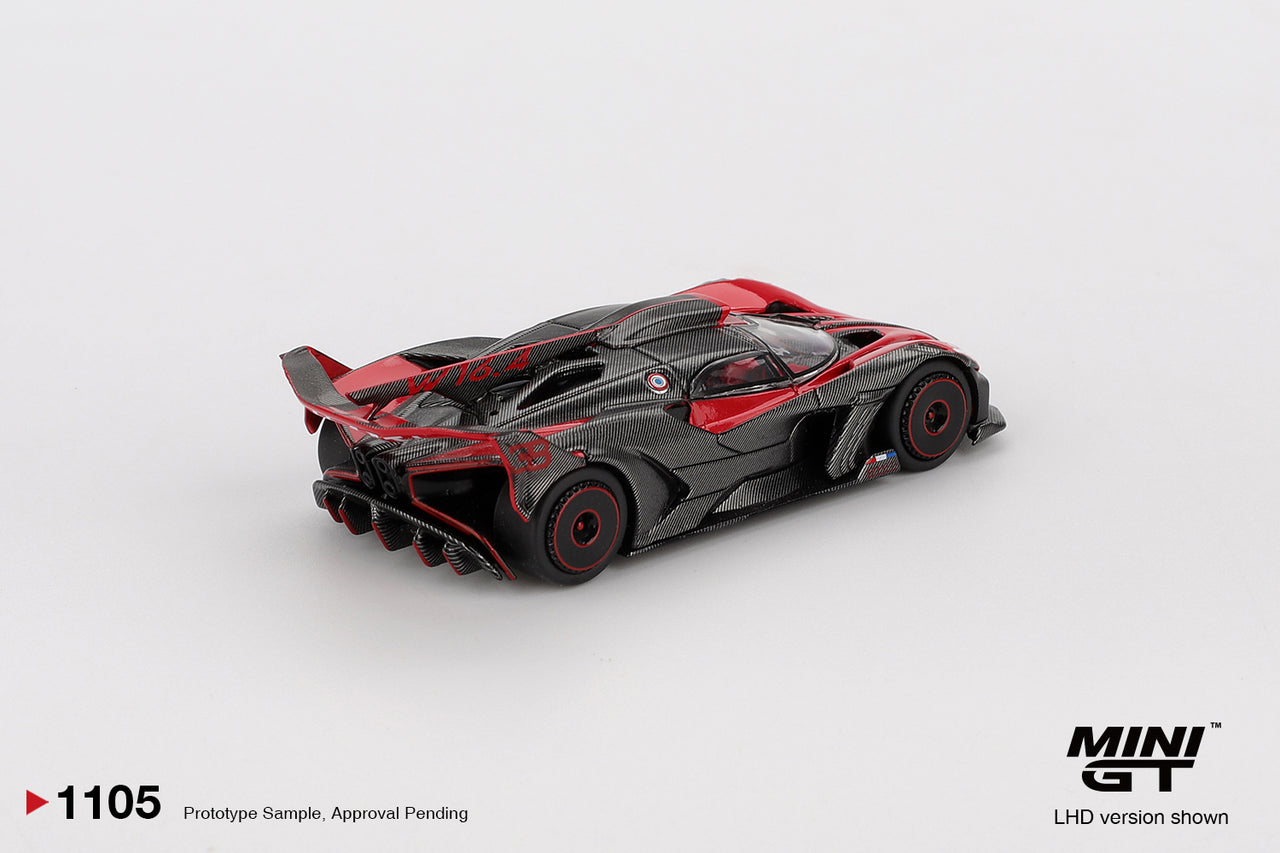 Mini GT 1:64 Bugatti Bolide Red MGT01105-L