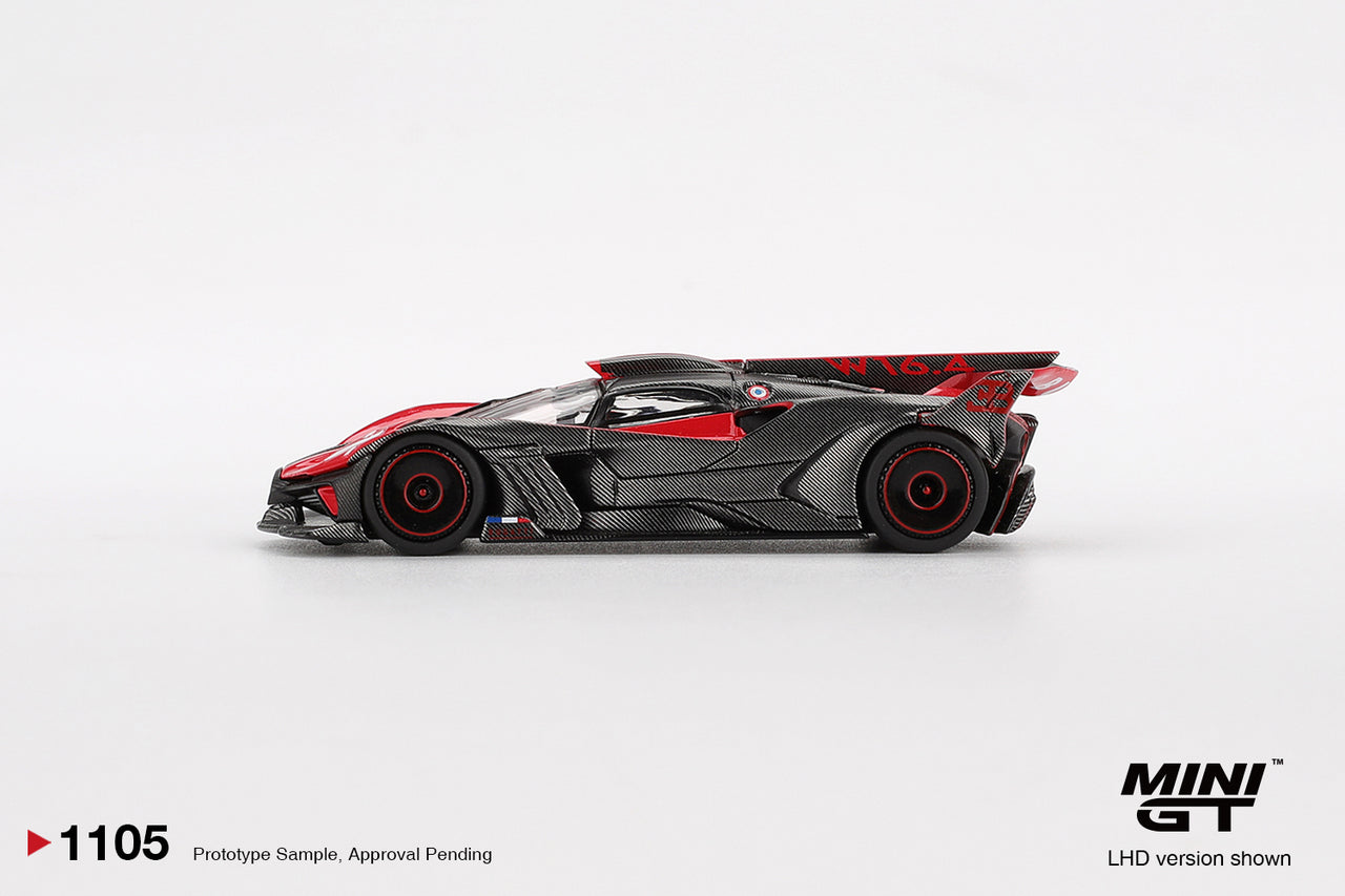 Mini GT 1:64 Bugatti Bolide Red MGT01105-L