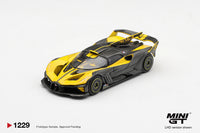 Thumbnail for Mini GT 1:64 Bugatti Bolide Yellow Die-Cast Model Car Pre-Order MGT01229-L