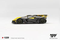 Thumbnail for Mini GT 1:64 Bugatti Bolide Yellow Die-Cast Model Car Pre-Order MGT01229-L