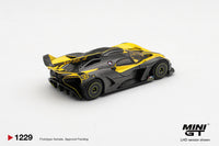 Thumbnail for Mini GT 1:64 Bugatti Bolide Yellow Die-Cast Model Car Pre-Order MGT01229-L