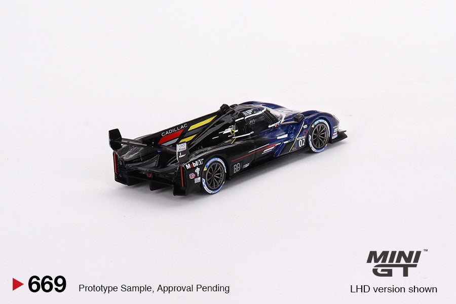 Mini GT 1:64 Cadillac V-Series.R #02 Cadillac Racing 2023 IMSA Daytona 24 Hrs MGT00669