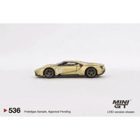 Thumbnail for Mini GT 1:64 Ford GT Holman Moody Heritage Edition- Gold MGT00536-MJ