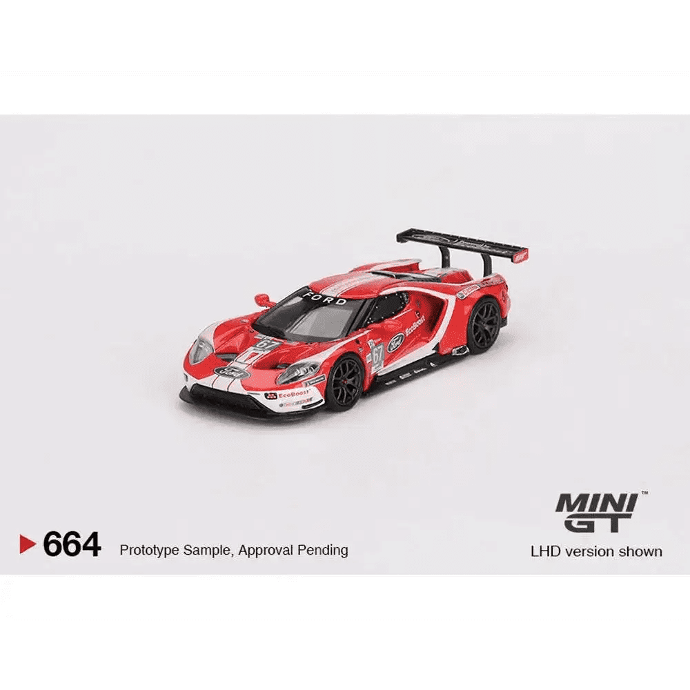 PRE-ORDER Mini GT 1:64 Ford GT LMGTE PRO 2019 24 Hrs of Le Mans Ford Chip Ganassi Team 4 Cars Set Limited Edition 3000 Set