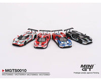 Thumbnail for Mini GT 1:64 Ford GT LMGTE PRO 2019 24 Hrs of Le Mans Ford Chip Ganassi Team 4 Cars Set Limited Edition 3000 Set