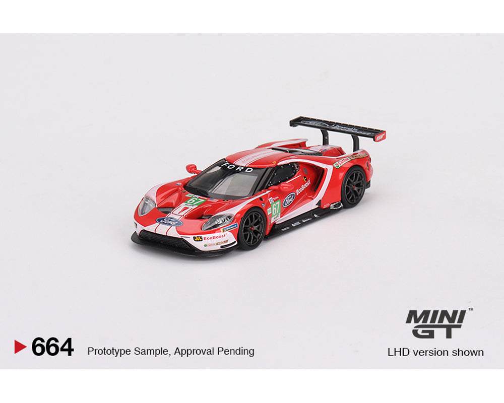 PRE-ORDER Mini GT 1:64 Ford GT LMGTE PRO 2019 24 Hrs of Le Mans Ford Chip Ganassi Team 4 Cars Set Limited Edition 3000 Set