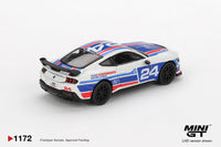 Thumbnail for Mini GT 1:64 Ford Mustang Dark Horse #24 Ford Performance Racing School MGT01172-L