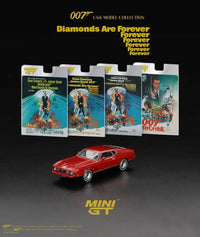 Thumbnail for Mini GT 1:64 Ford Mustang Mach 1 James Bond 007 ” Diamonds Are Forever