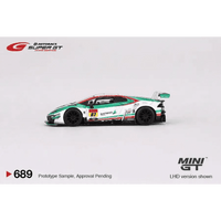 Thumbnail for PRE-ORDER Mini GT 1:64 Japan Exclusive Lamborghini Huracán GT3 EVO2 #87 “Bamboo Airways Lamborghini GT3” JLOC 2023 SUPER GT SERIES