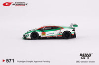 Thumbnail for Mini GT 1:64 Japan Exclusive Super GT 2022 Lamborghini Huracán GT3 EVO #87 JLOC