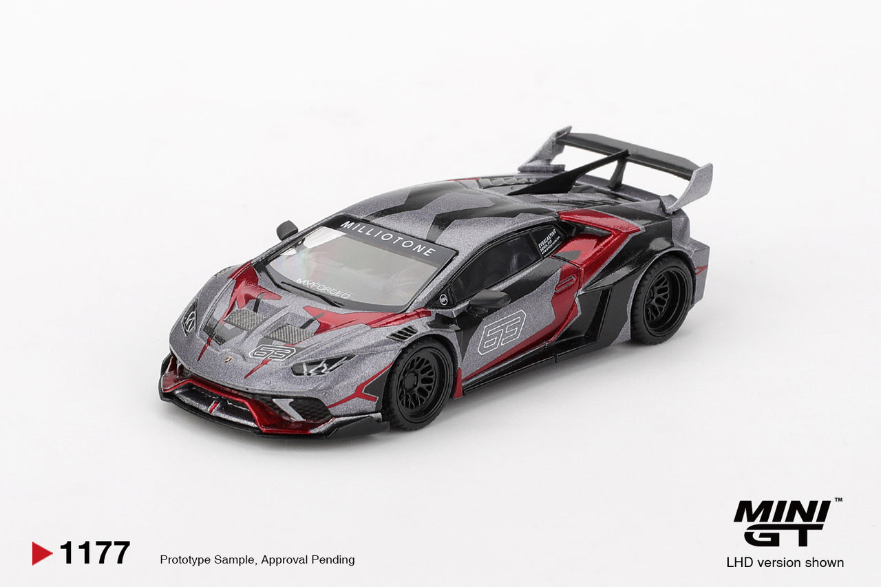 Mini GT 1:64 LB★WORKS Lamborghini Huracán GT RONIN MGT01177-L