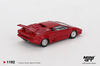 Thumbnail for Mini GT 1:64 Lamborghini Countach 25th Anniversary Red MGT01192-L