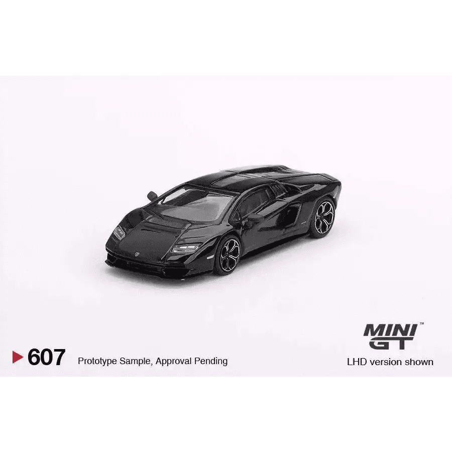 Mini GT 1:64 Lamborghini Countach LPI 800-4 Nero Maia MGT00607