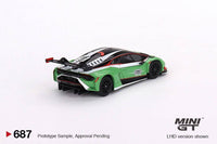 Thumbnail for Mini GT 1:64 Lamborghini Huracán GT3 EVO2 Presentation MGT00687-L