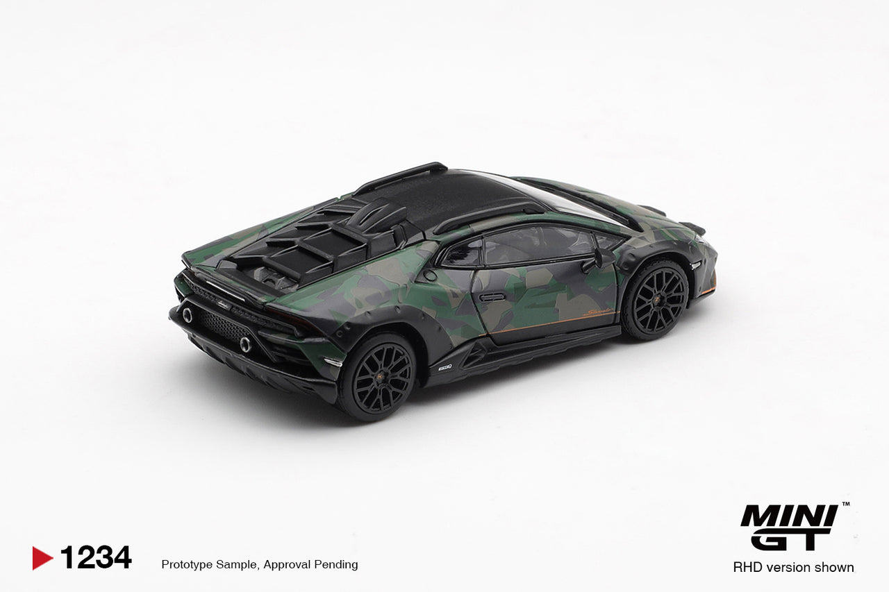 Mini GT 1:64 Lamborghini Huracán Sterrato All Terrain 4-Car Set MGTS0026 Pre-Order