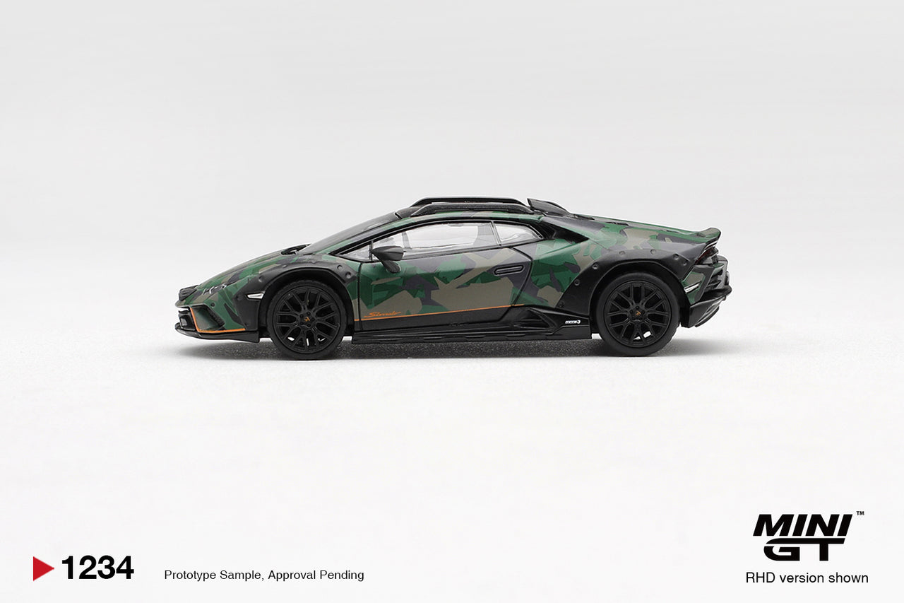 Mini GT 1:64 Lamborghini Huracán Sterrato All Terrain 4-Car Set MGTS0026 Pre-Order