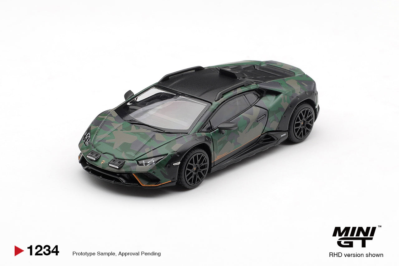 Mini GT 1:64 Lamborghini Huracán Sterrato All Terrain 4-Car Set MGTS0026 Pre-Order