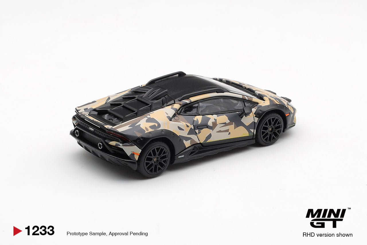 Mini GT 1:64 Lamborghini Huracán Sterrato All Terrain 4-Car Set MGTS0026 Pre-Order