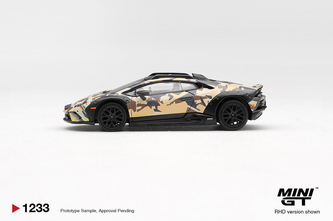 Mini GT 1:64 Lamborghini Huracán Sterrato All Terrain 4-Car Set MGTS0026 Pre-Order