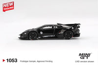 Thumbnail for Mini GT 1:64 Lamborghini LB-Silhouette WORKS MURCIELAGO GT Evo Black MGT01053-L