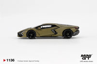 Thumbnail for PRE-ORDER Mini GT 1:64 Lamborghini Revuelto Verde Gea Matte MGT01136-R
